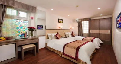 Chambre Double ou Lits Jumeaux Standard — Van Mieu Hotel